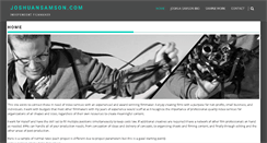 Desktop Screenshot of joshuansamson.com